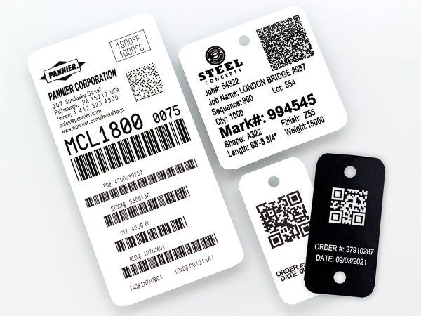 Metal Tags & Labels - Print or Emboss Your Own Durable Tags